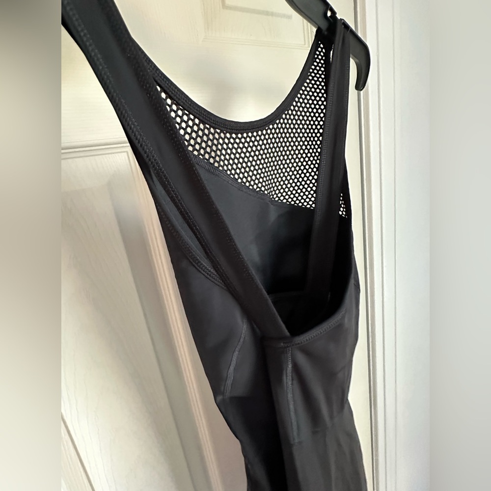 Puma Black Jumpsuit with Mesh Detail - Picture 6 of 9